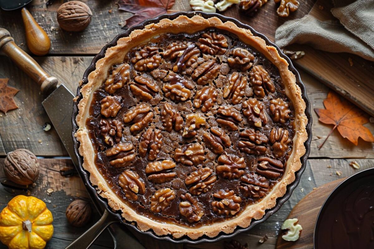 La tarte aux noix maison pour ravir vos papilles