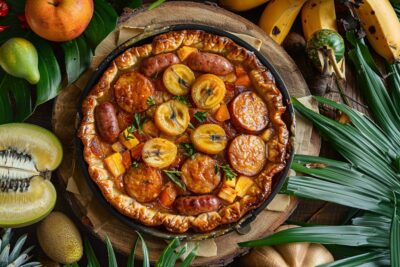 La tatin de boudin antillais, un plat qui éveille les sens