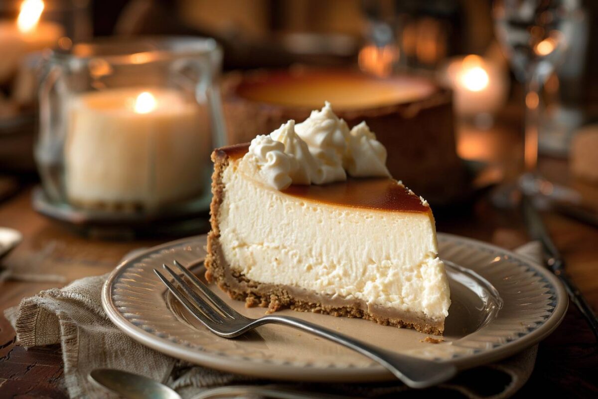 Le cheesecake new-yorkais transforme votre fin de repas en moment inoubliable