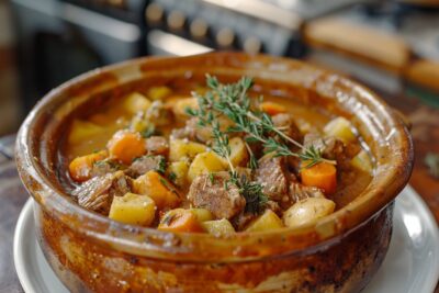 Le navarin d’agneau traditionnel qui ravira vos papilles, prêt en 2 heures