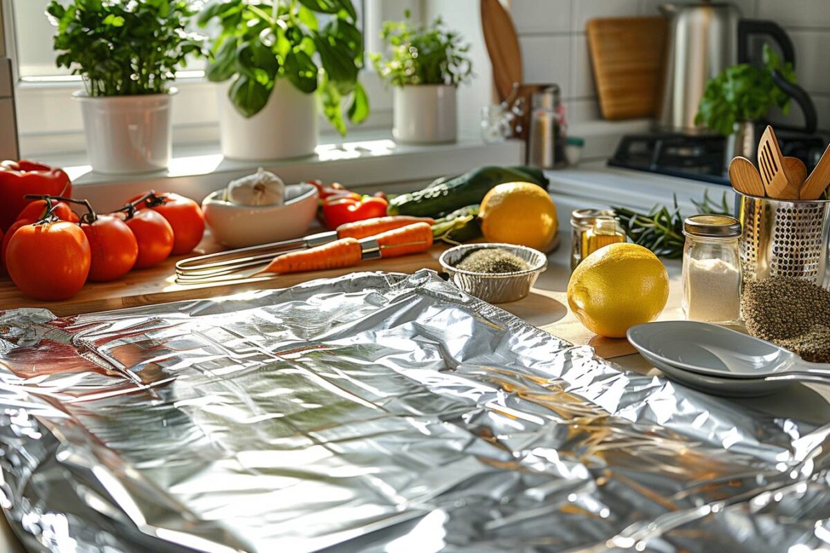 Le papier aluminium, cet atout méconnu qui transforme votre quotidien en cuisine et à la maison