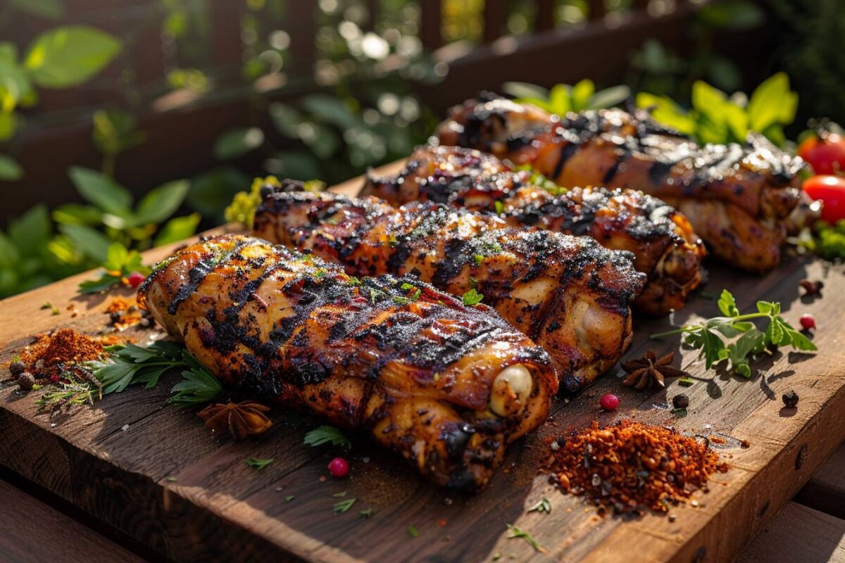 Le secret d’une marinade sans huile pour un poulet barbecue irrésistible et savoureux