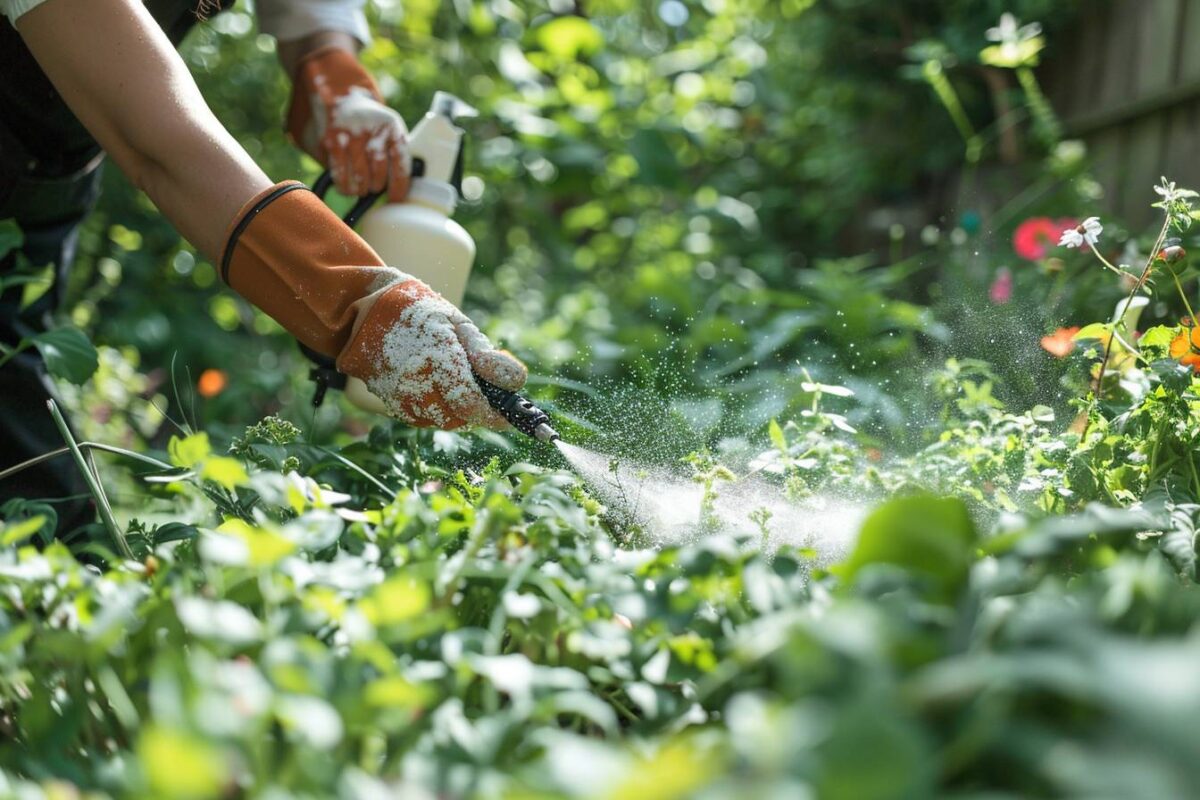 Le secret des grands jardiniers pour utiliser le bicarbonate comme un désherbant naturel et efficace