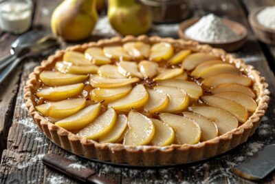 Les 2 secrets d’une tarte aux poires irrésistible