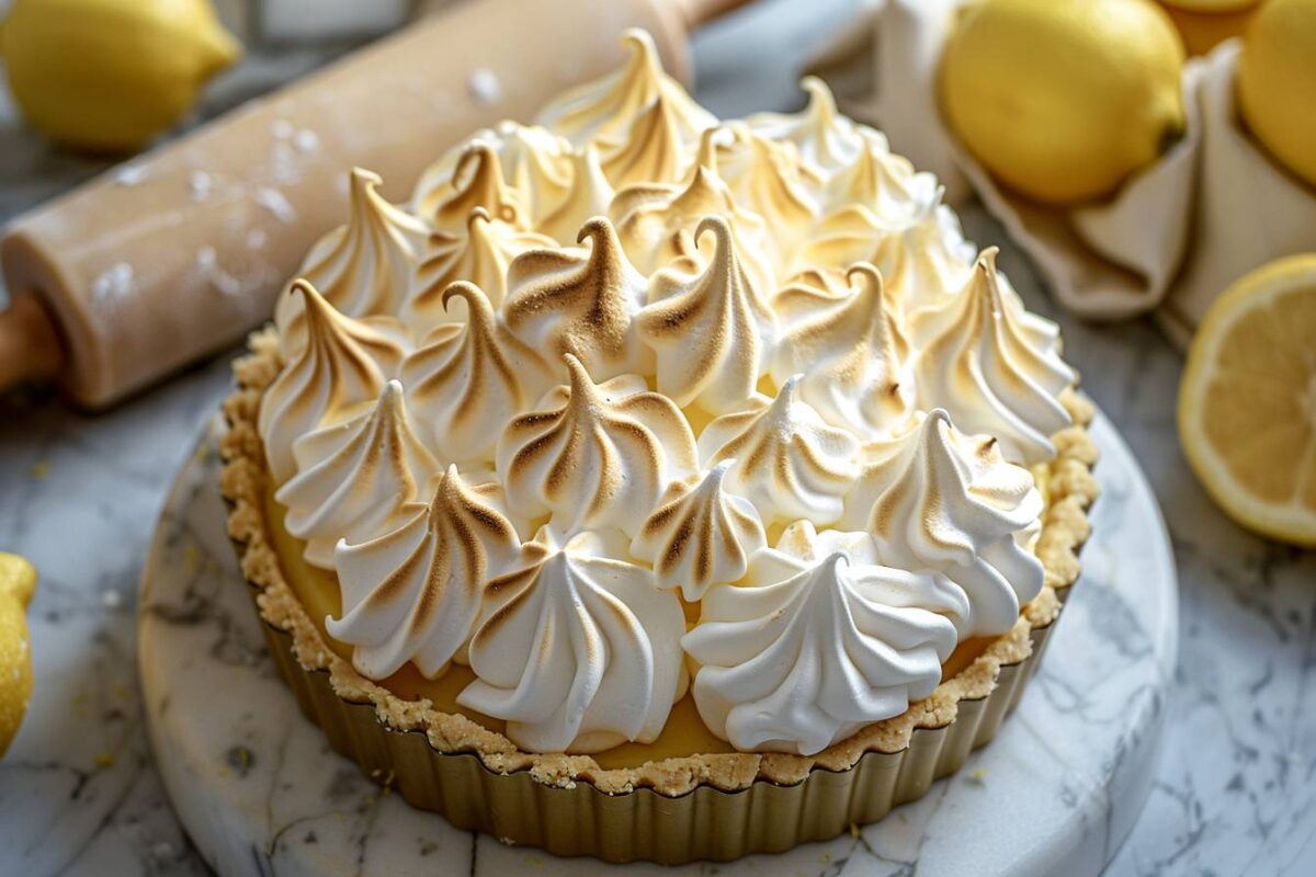 Les 5 secrets pour une meringue italienne irrésistible sur votre tarte au citron en quinze minutes