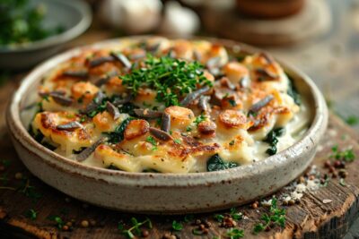 Les blettes gratinées aux anchois pour votre repas en festin, prêtes en 25 minutes