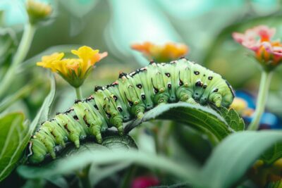 Les chenilles vertes éliminées en 15 minutes, avec 10 astuces pour se débarrasser des chenilles vertes sans nuire à votre jardin