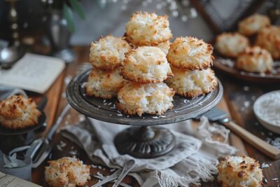 Les congolais à la noix de coco, prêts en 20 minutes, une transformation pour votre goûter avec des astuces de chef