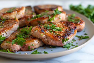 Les escalopes de veau au jambon cru, prêtes en 30 minutes, rehaussées par des herbes du sud pour transformer votre dîner avec des astuces de chef