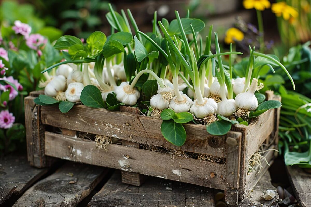 Les pousses d’ail, un trésor de votre jardin pour des plats exquis