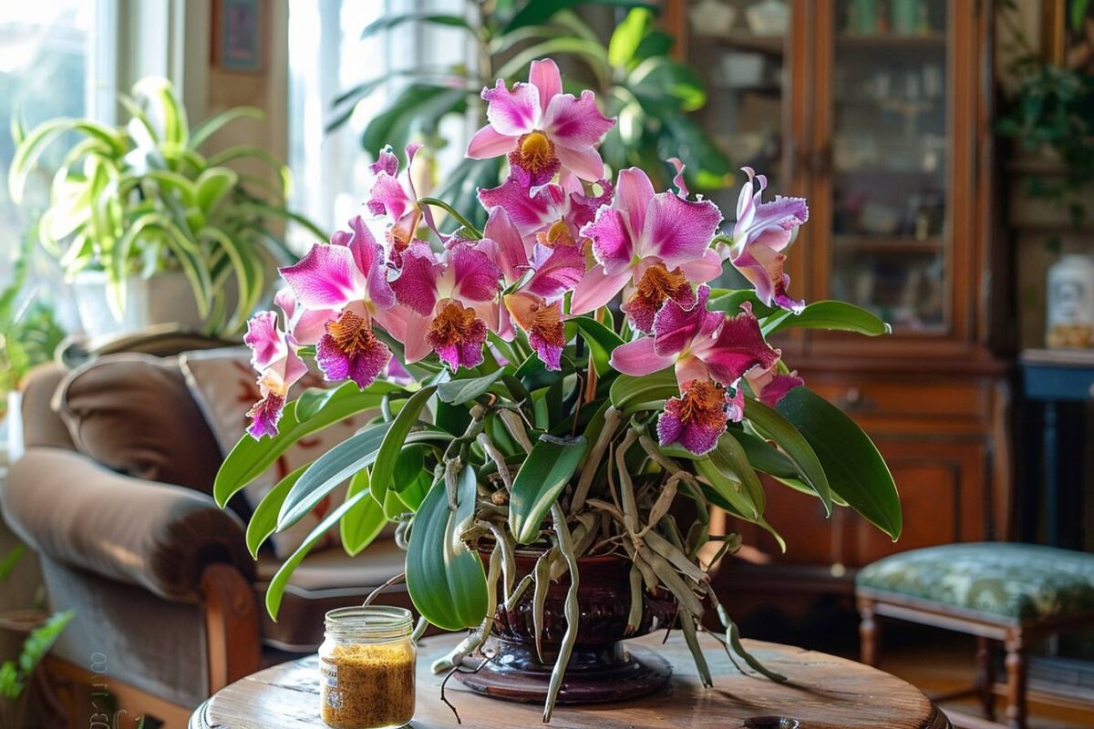 Les secrets d’une grand-mère pour des orchidées éclatantes grâce à un engrais maison à la levure