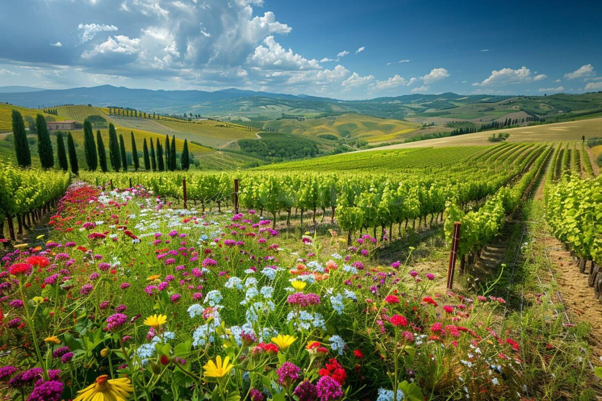 Les secrets des vignes en bonne santé avec nos compagnons floraux qui protègent et embellissent