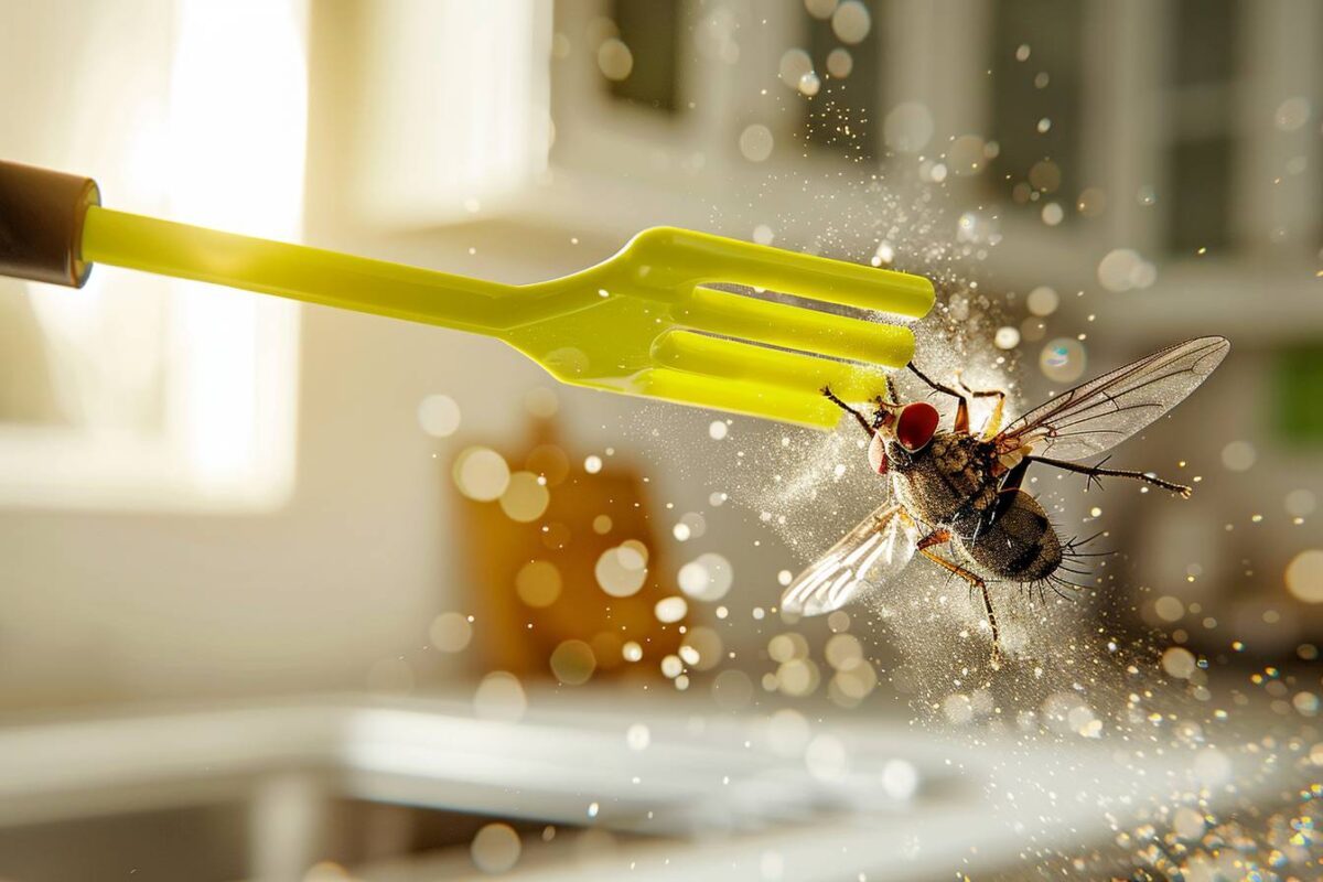 Les secrets pour éliminer définitivement les mouches de votre cuisine avec des astuces faciles