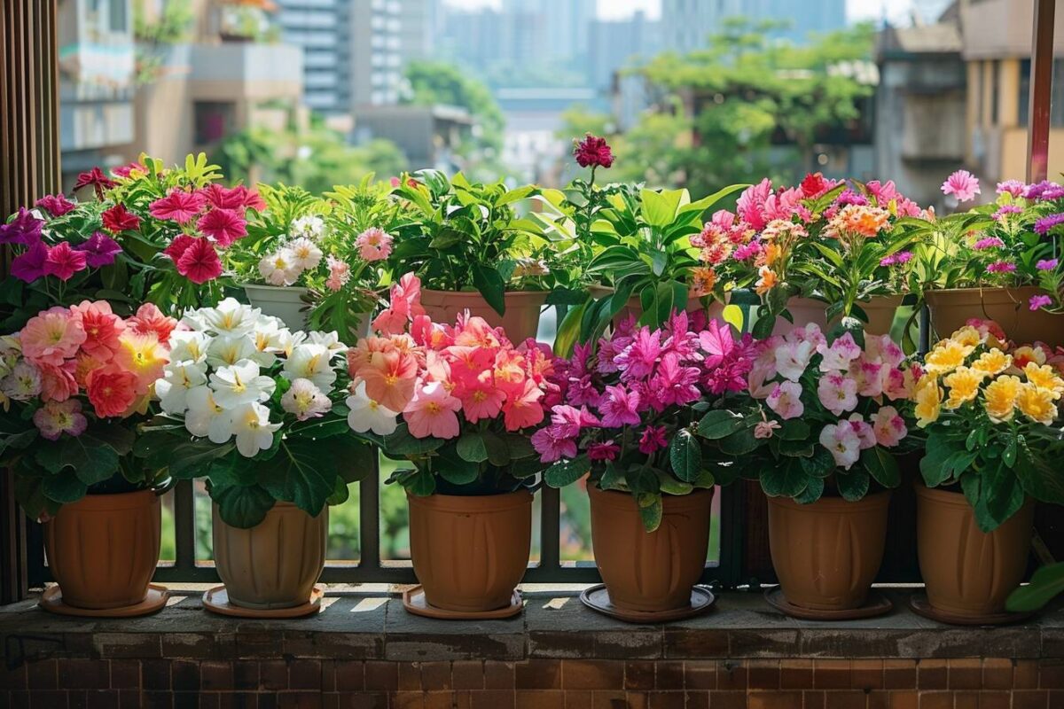 Les secrets pour transformer votre balcon en oasis fleurie cet été : 10 fleurs idéales pour les pots en plein soleil