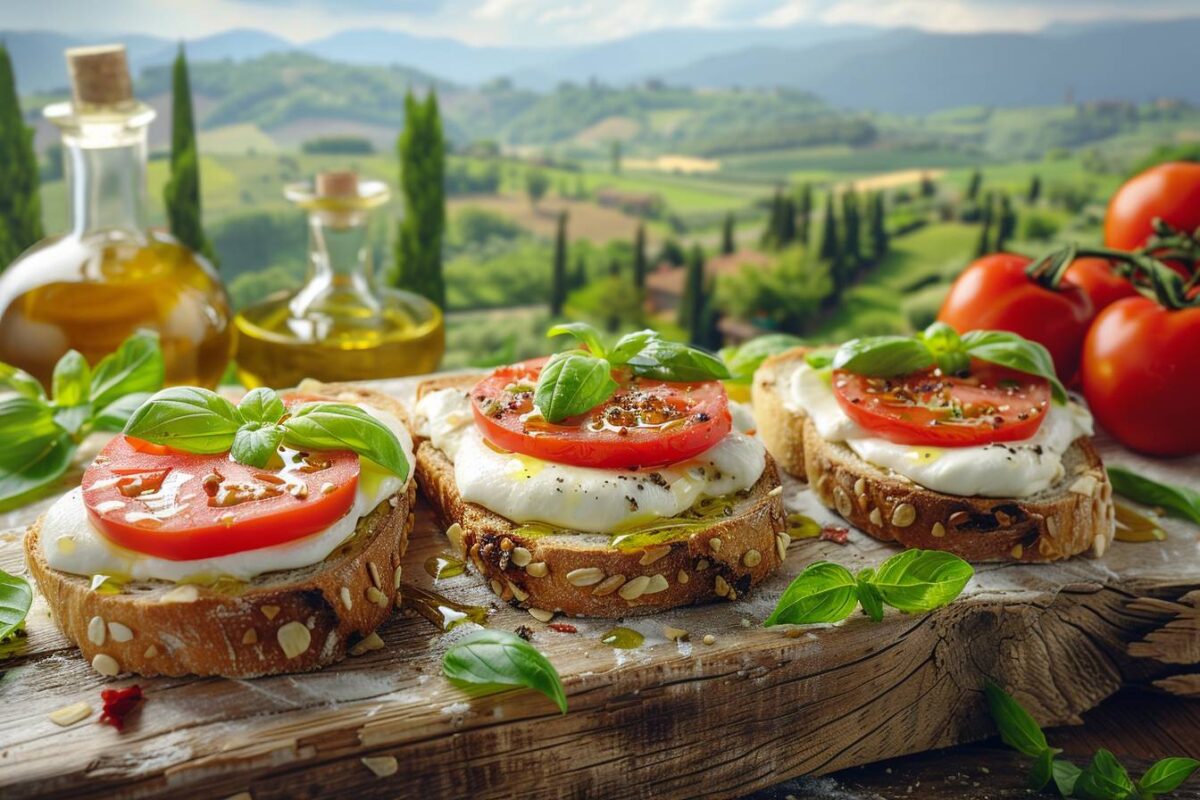 Les tartines à l’italienne, une escapade culinaire simple et rapide qui ravira vos papilles