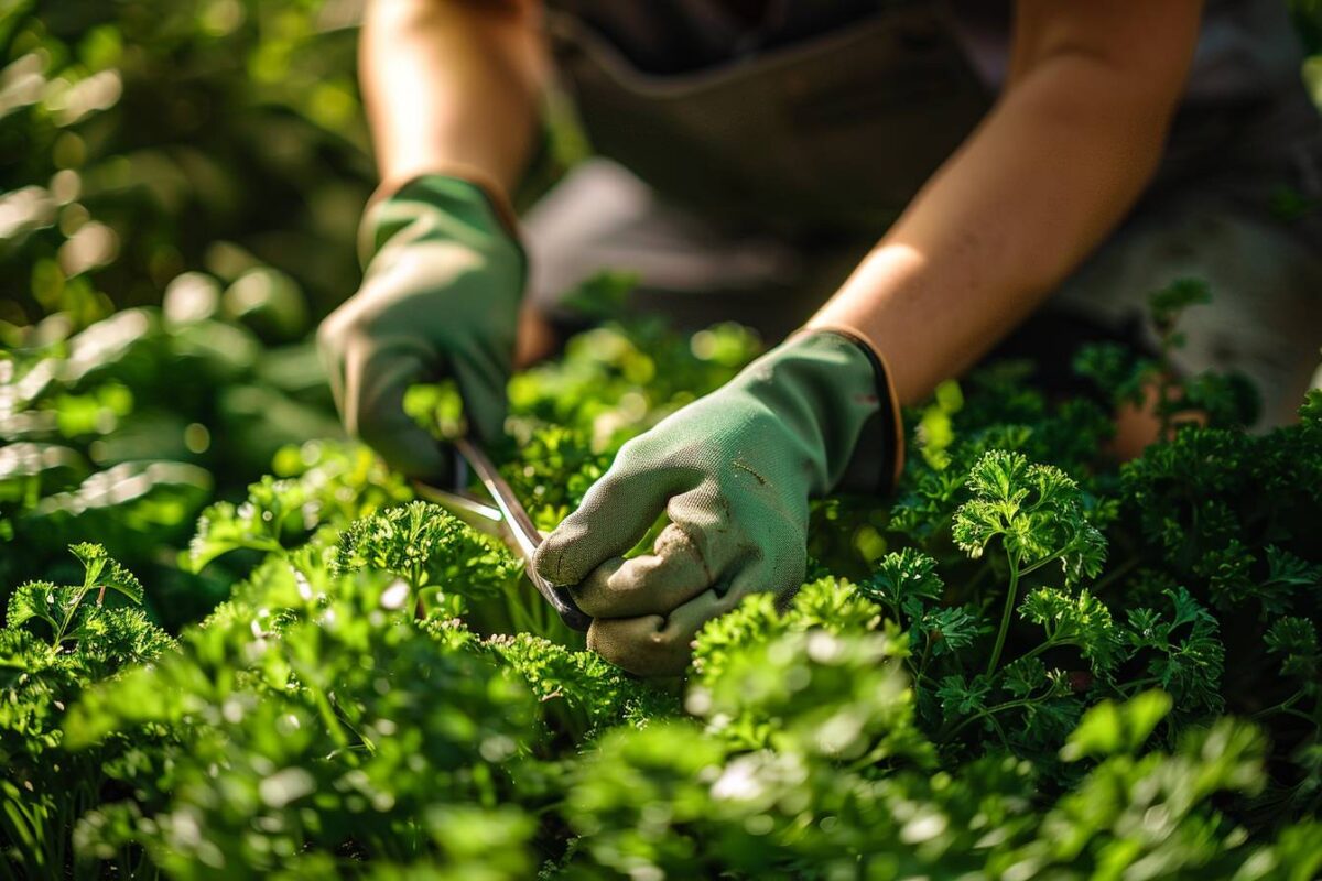 Maîtrisez l’art du jardinage : découvrez la méthode infaillible pour tailler votre persil et obtenir une récolte luxuriante