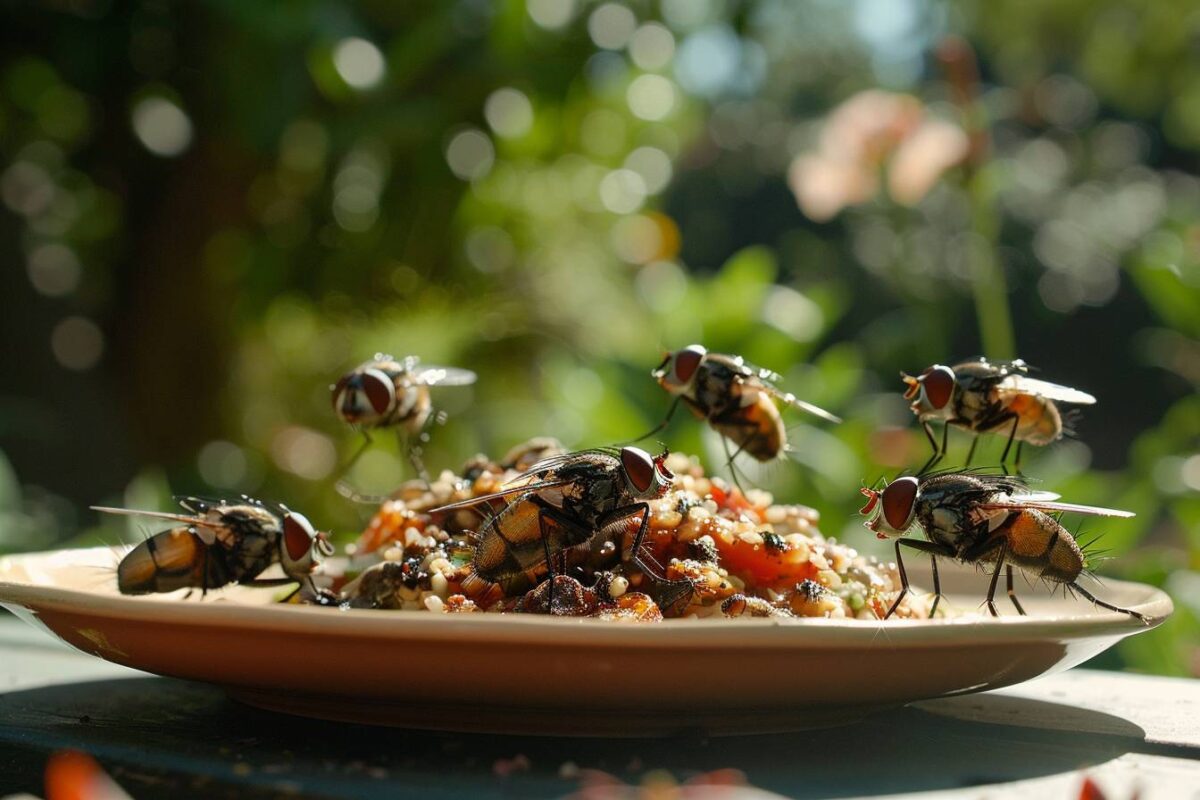 Mouches : 3 astuces faciles et sûres pour protéger vos préparations culinaires