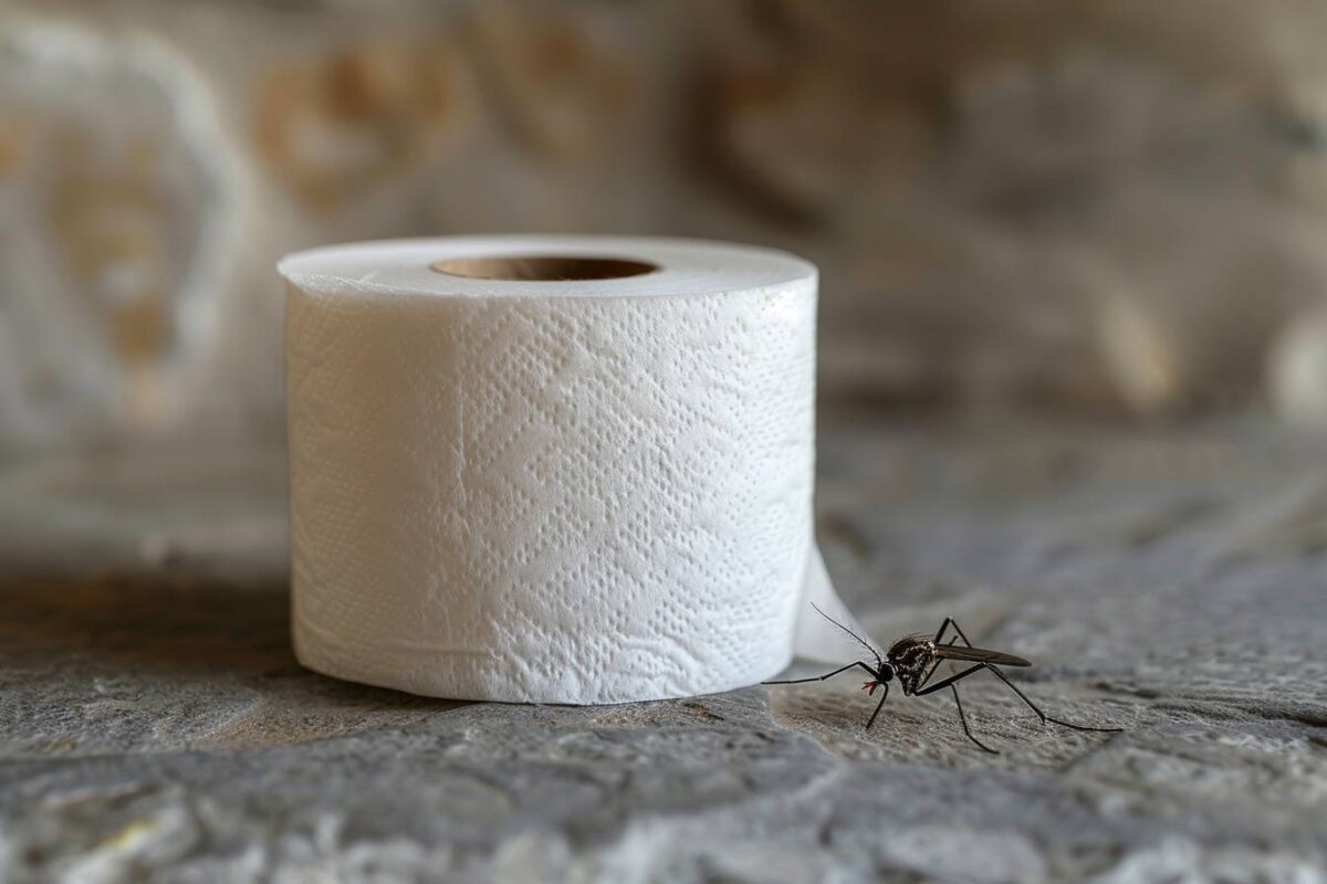 Oubliez les produits chimiques : le simple papier toilette peut repousser les moustiques de votre maison