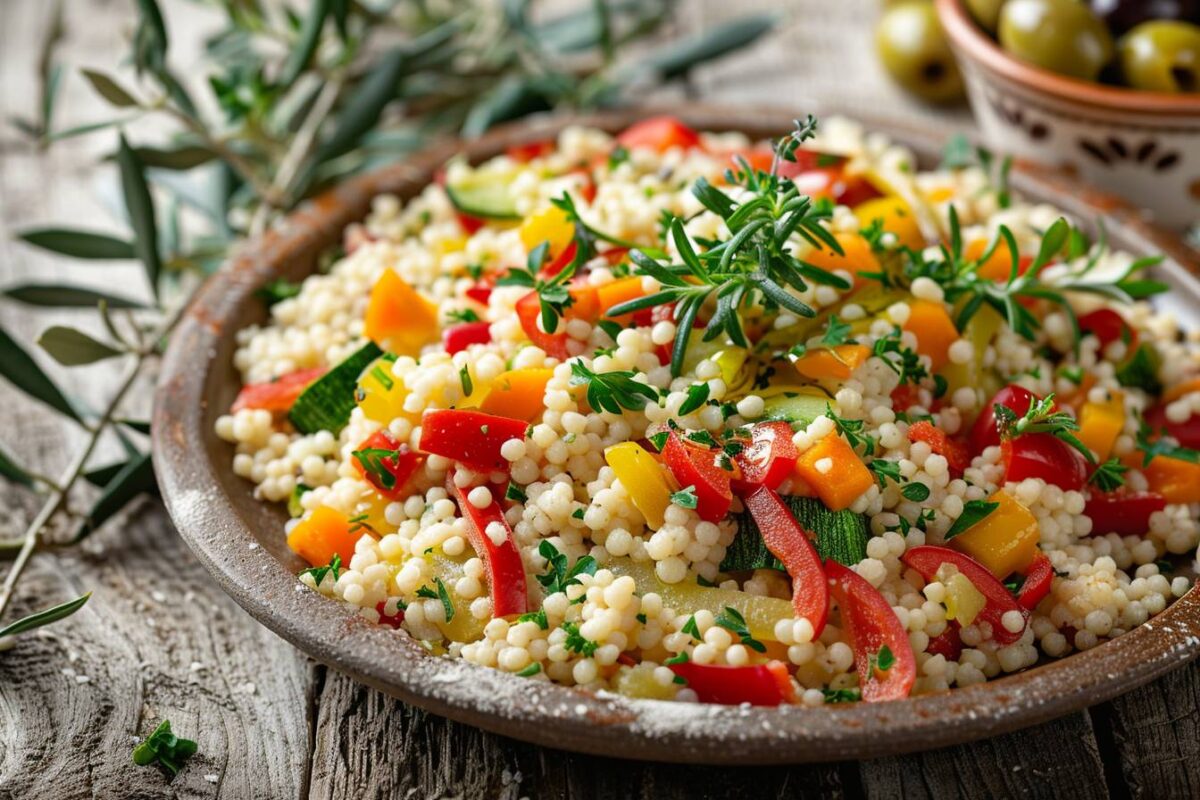 Redécouvrez le couscous dans une version méditerranéenne végétale pleine de saveurs