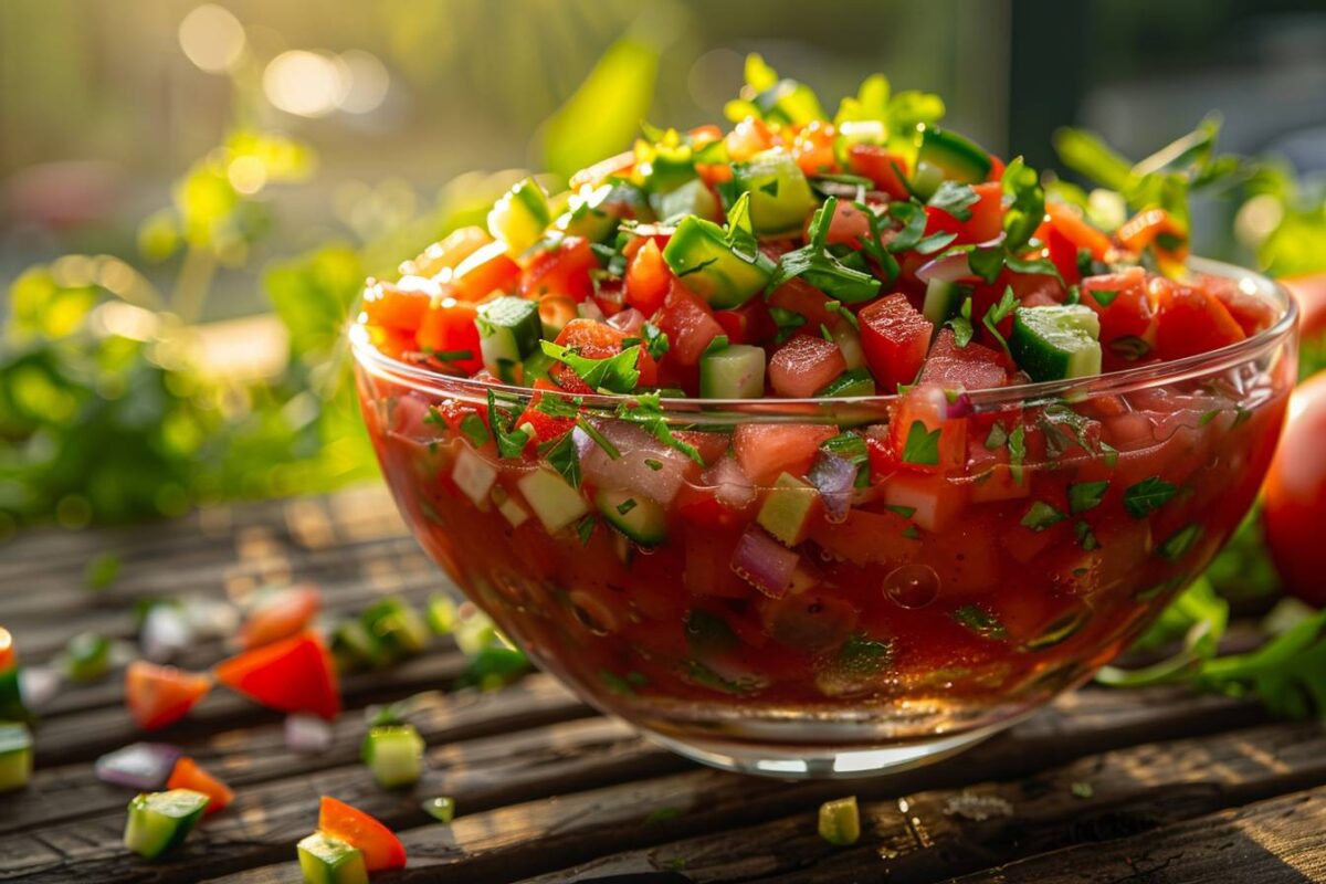 Redécouvrez le gaspacho cet été : une recette fraîche pour égayer vos papilles et illuminer vos soirées