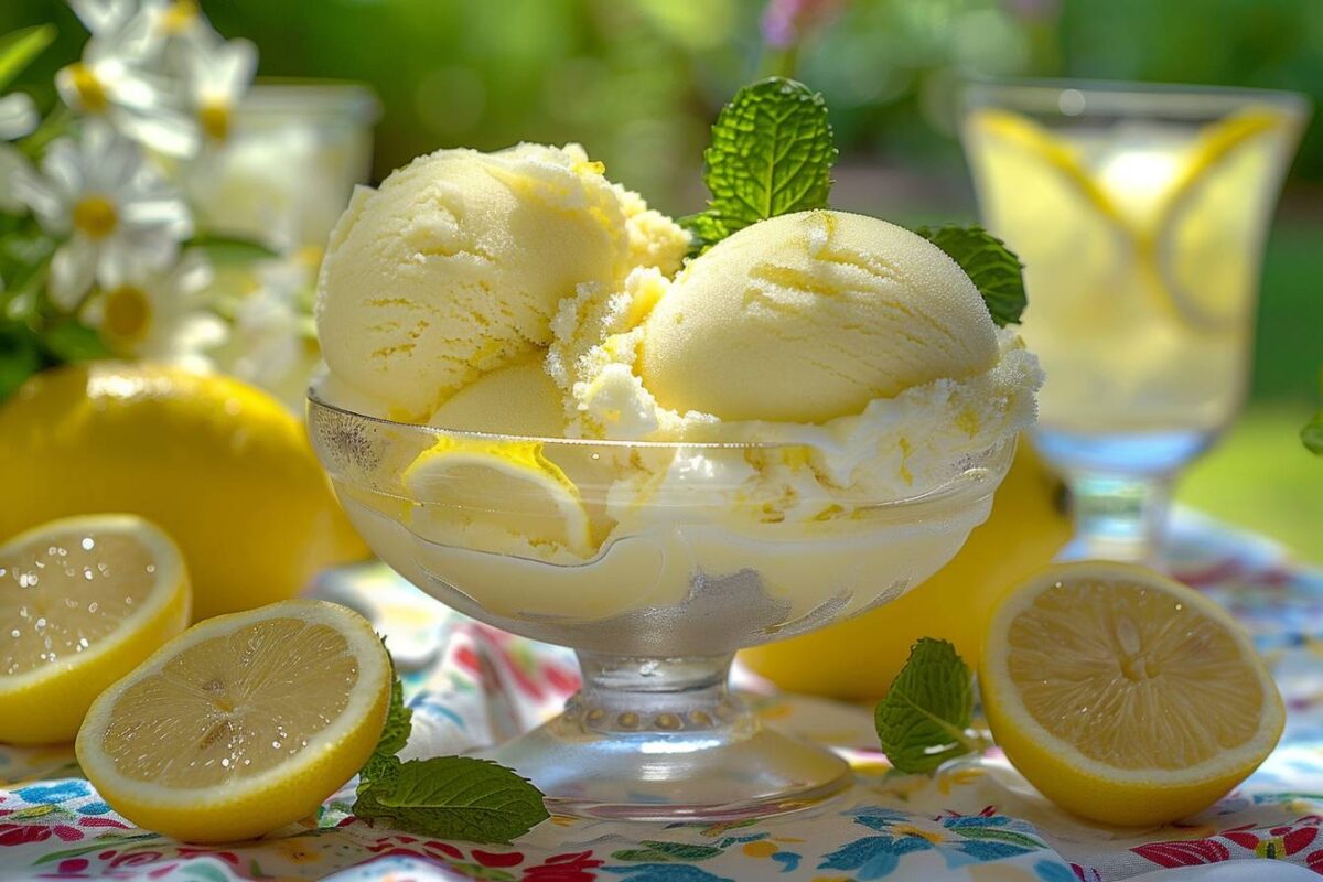 Réveillez vos papilles cet été avec un dessert glacé maison avec la recette du citron givré