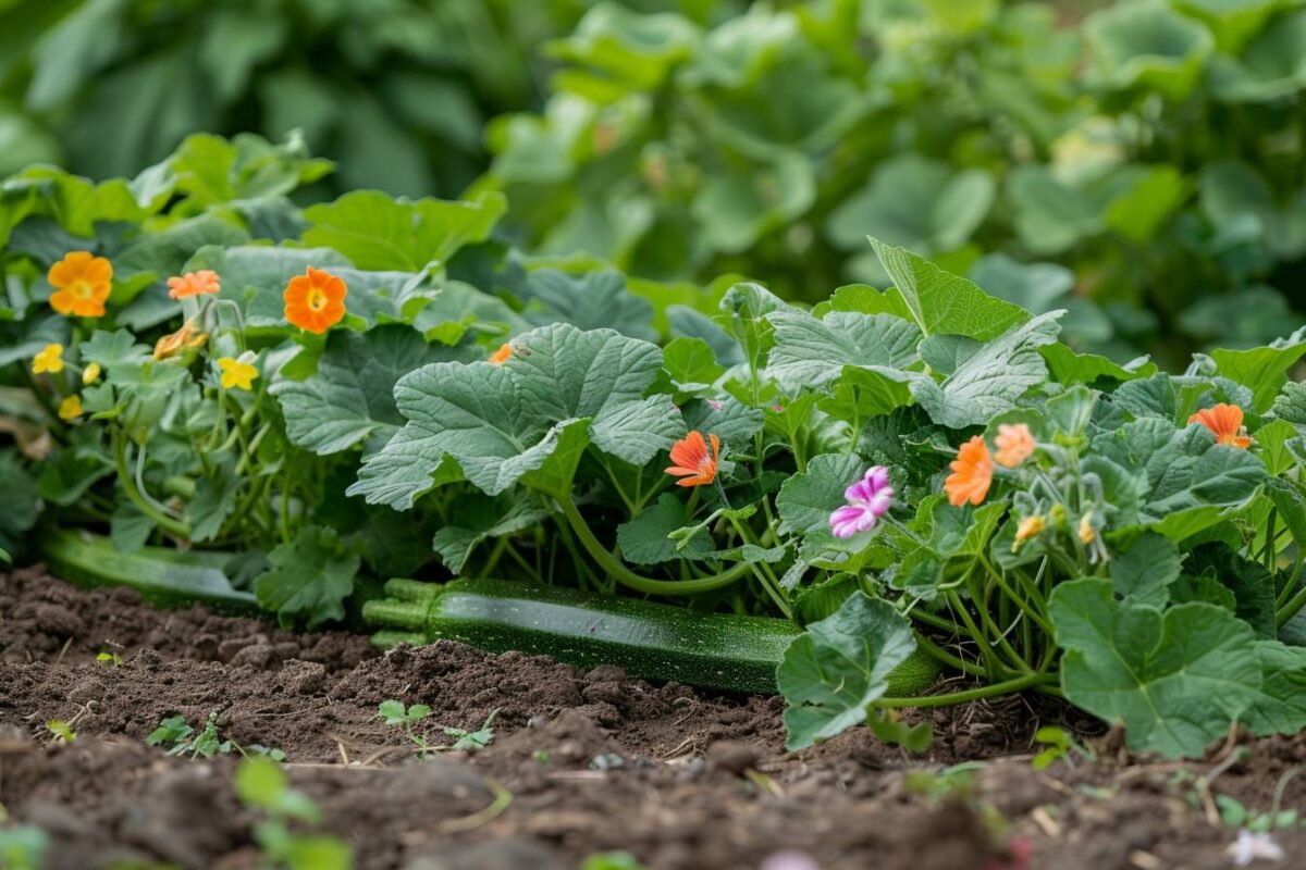 Si vous rêvez d’un potager réussi il faut planter les concombres et les courgettes ensemble