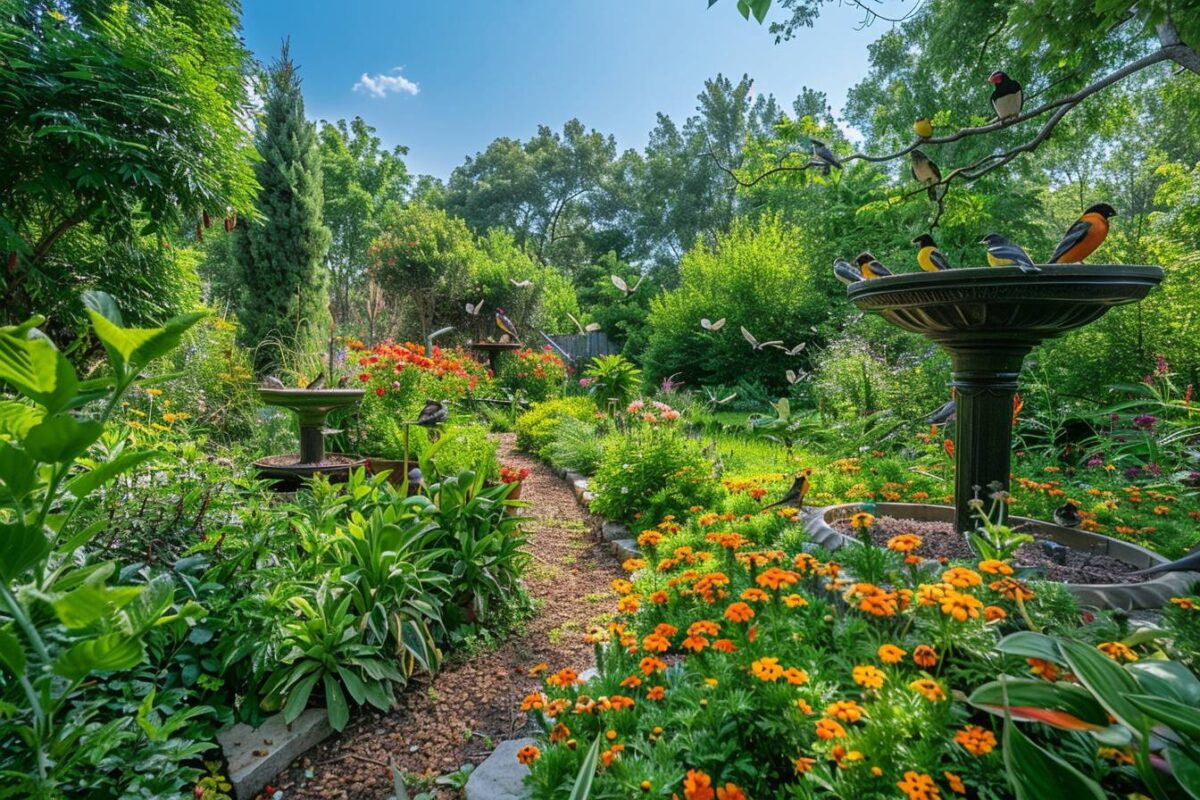 Transformez votre jardin en un havre de paix pour les oiseaux avec ces astuces simples et efficaces