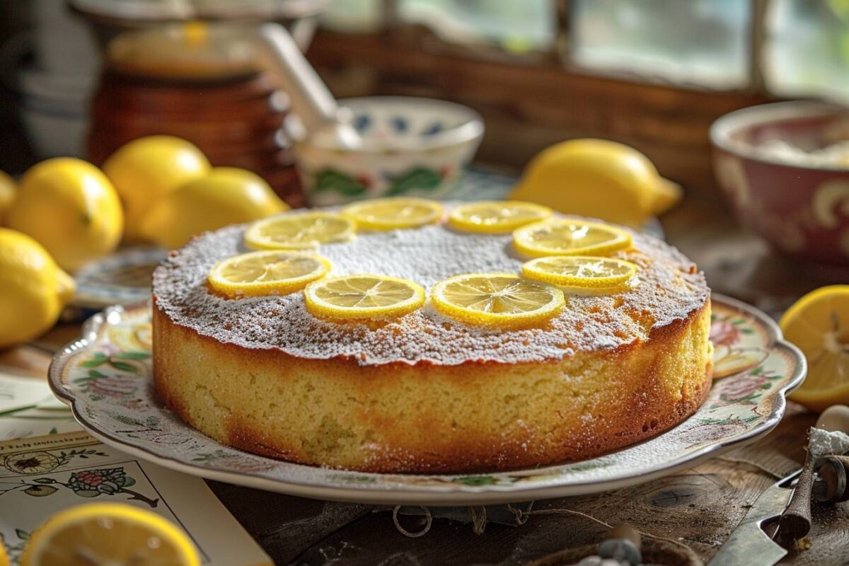 Un cake au citron léger, parfumé et sans gluten : une recette idéale pour tous les gourmands