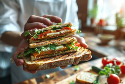 Un coach en nutrition réinvente le panini pour une recette allégée et savoureuse