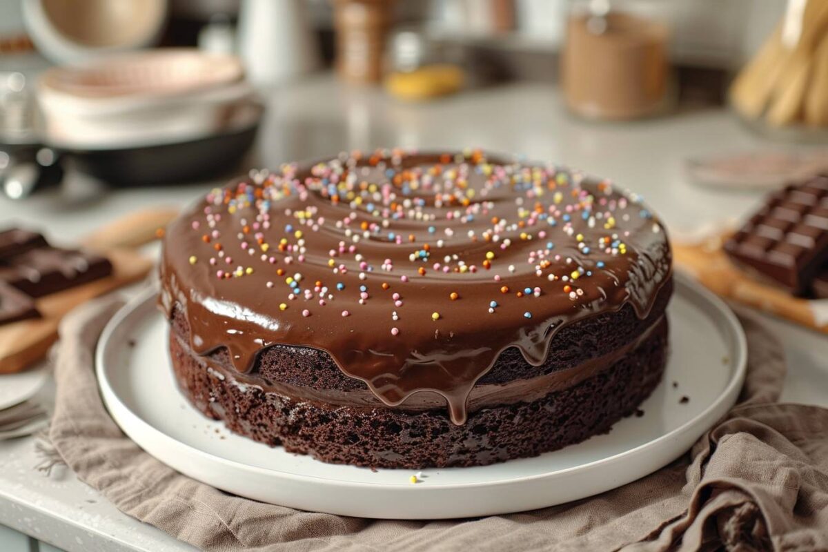 Un délicieux gâteau au chocolat sans gluten qui ravira vos papilles prêt en 20 minutes