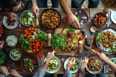 Un festin rapide et facile pour vos soirées entre amis, 20 recettes incontournables en 1 heure