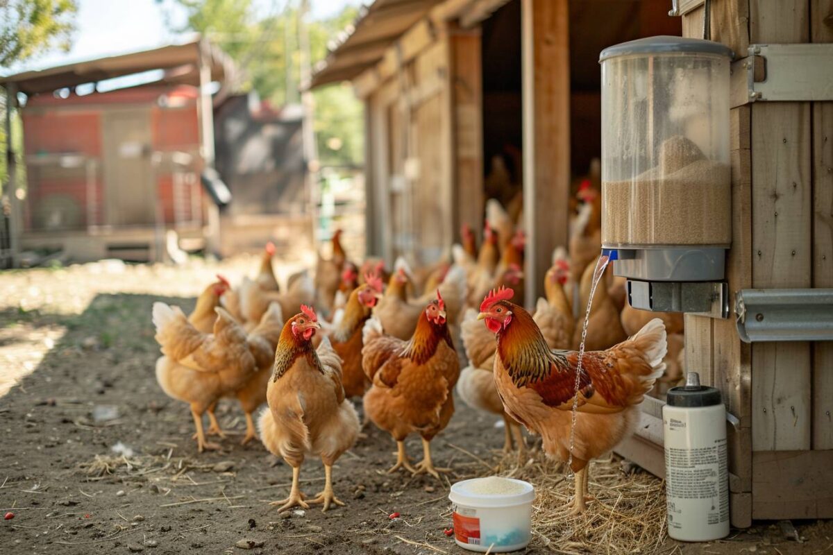 Un simple ajout à l’eau de vos poules peut améliorer leur santé et leur productivité