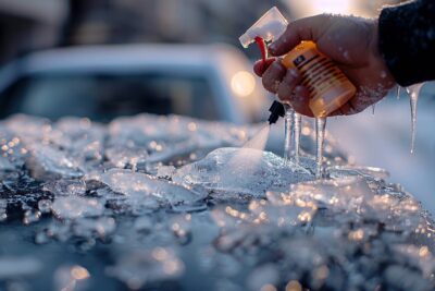 Une astuce pour dégivrer facilement vos essuie-glaces cet hiver