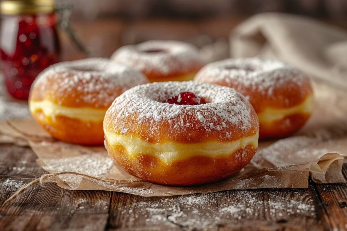 Une douceur irrésistible : les beignets au yaourt et confiture pour ravir vos papilles, prêts en 15 minutes