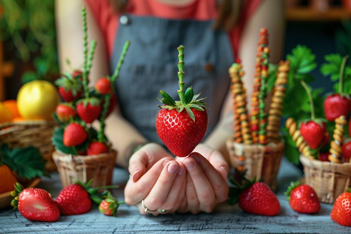 Une révolution avec vos queues de fraise : 10 utilisations créatives et écologiques