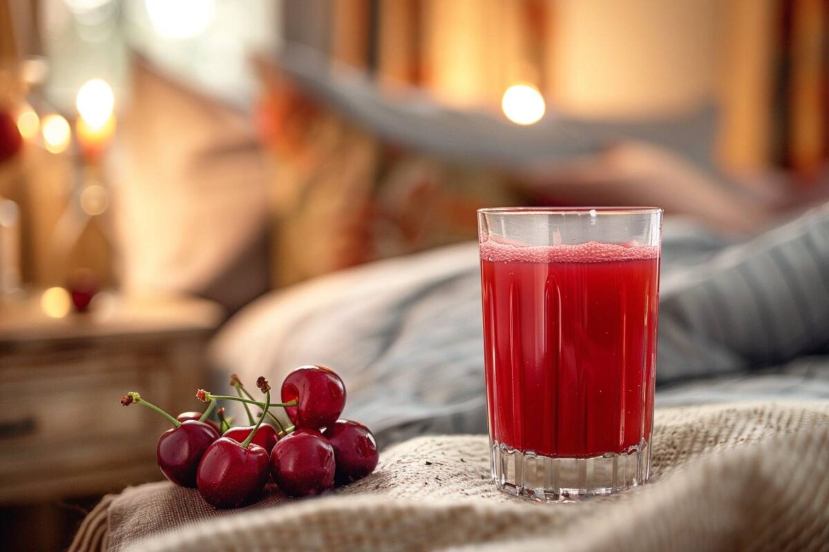 Voici comment le jus de cerise peut transformer vos nuits et vous offrir un sommeil réparateur