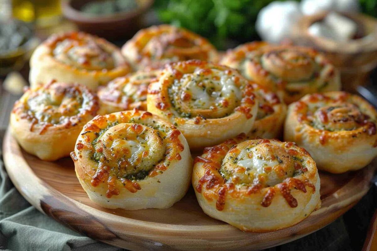 Voici comment les irrésistibles pizza rolls au pesto vont révolutionner vos apéritifs