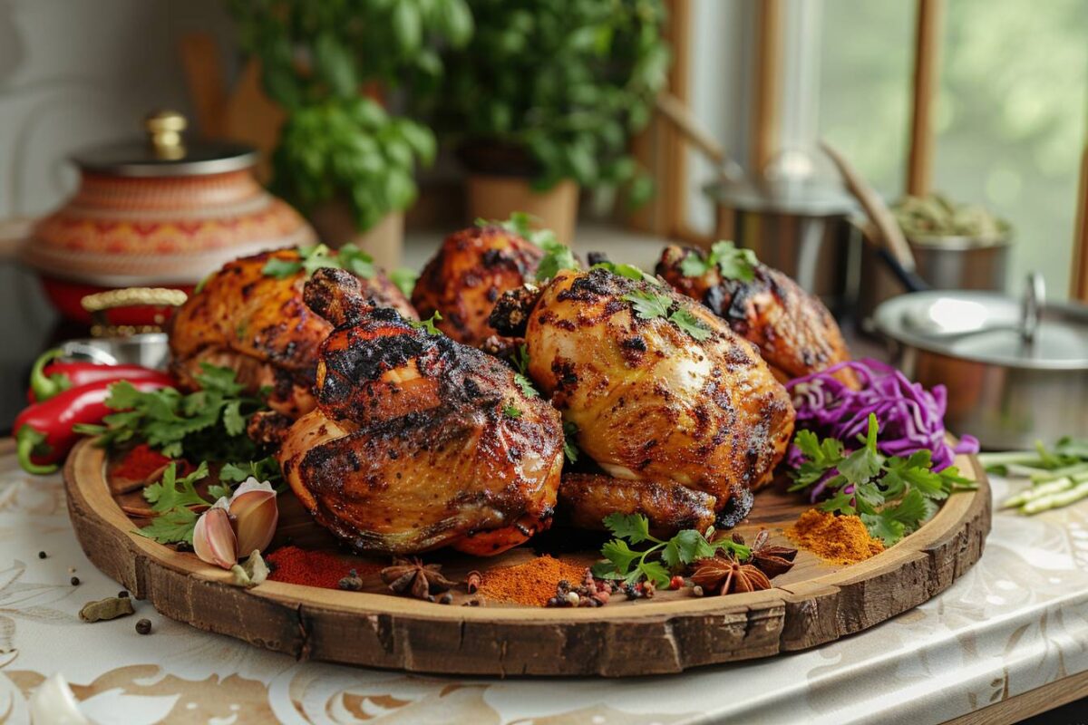 Voici comment préparer un succulent poulet rôti indien à l’airfryer et émerveillez vos papilles avec une touche exotique