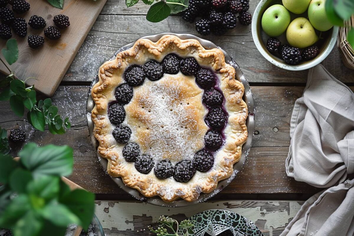 Voici comment préparer une tarte aux mûres légère et savoureuse pour ravir vos papilles cet été