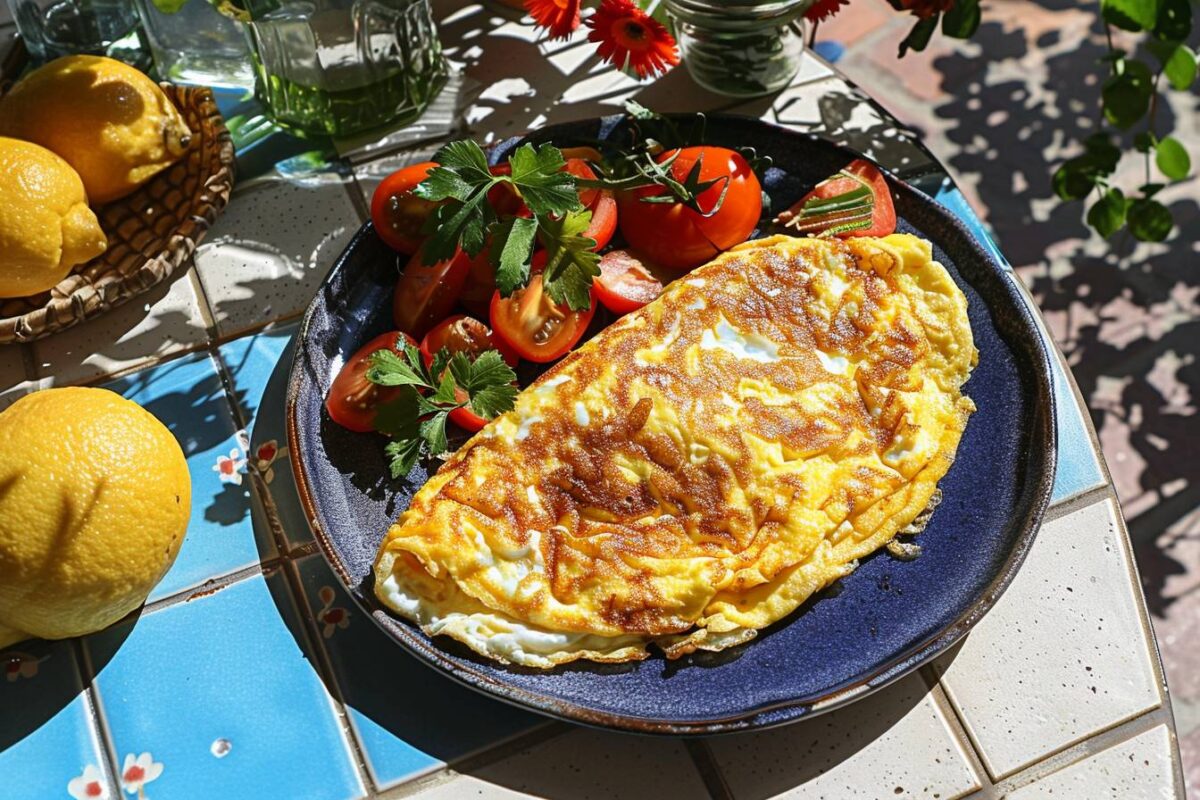 Voici la recette magique d’omelette parfaite pour ravir vos papilles cet été en 8 minutes chrono