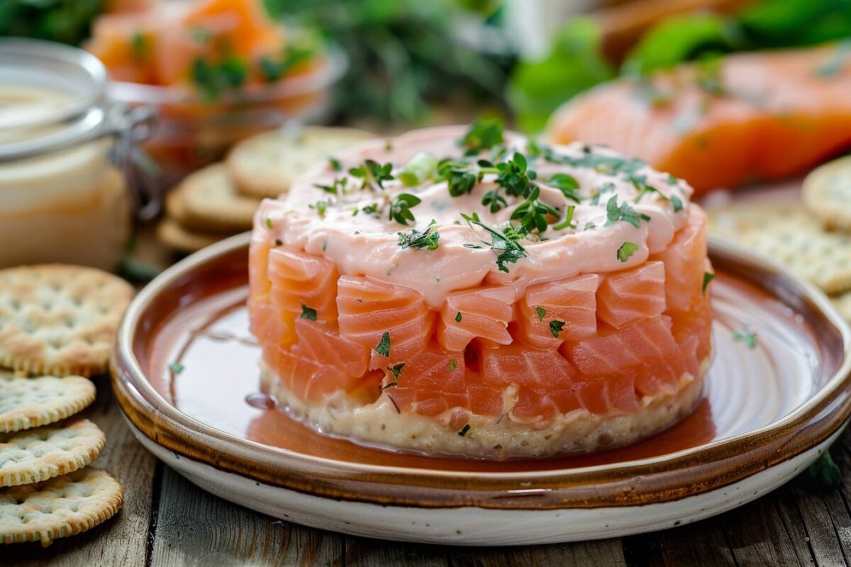 Vos apéritifs avec une tartinade de la mer aux deux saumons, 3 astuces de chef