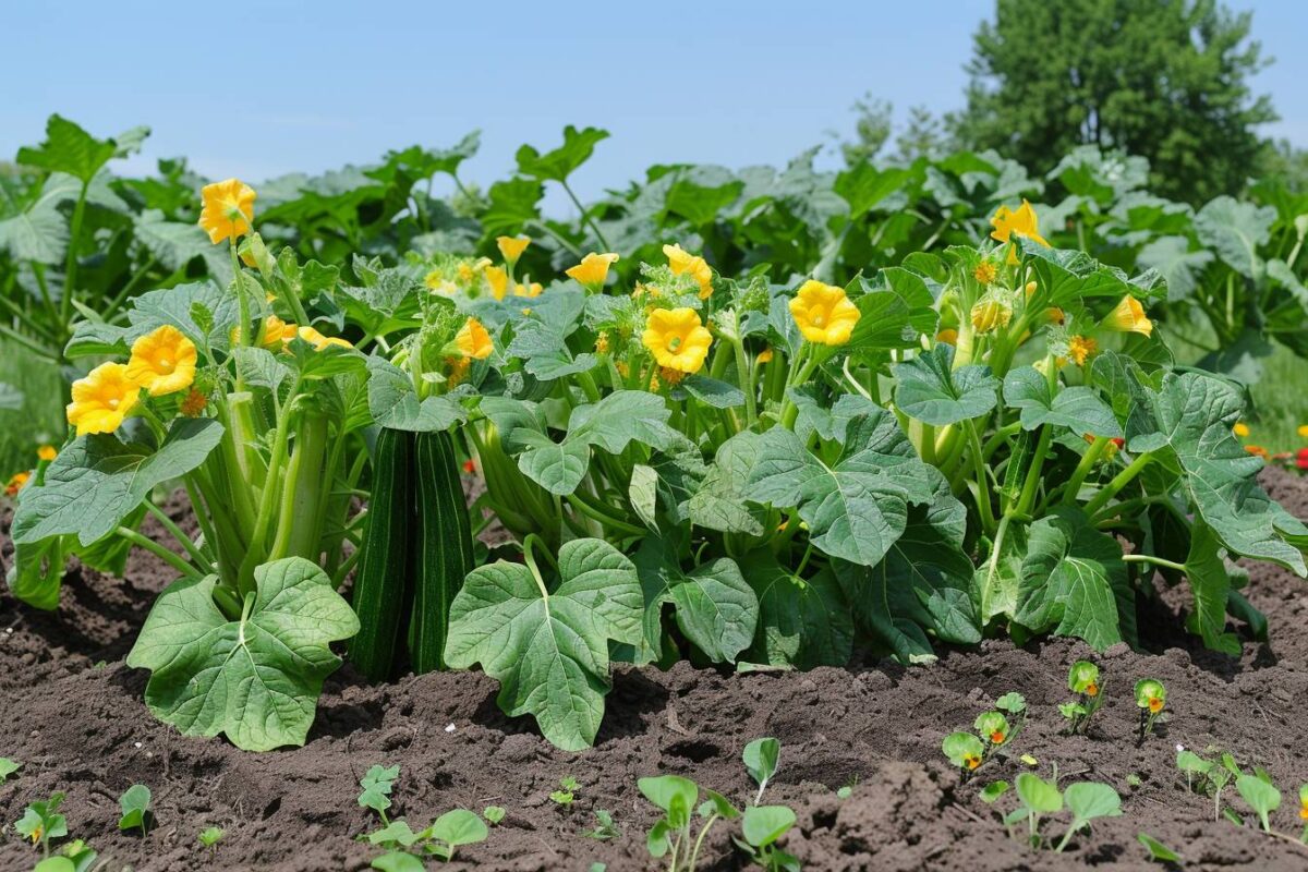 Vos courgettes souffrent de feuilles jaunes ? Découvrez comment redonner vie à votre potager