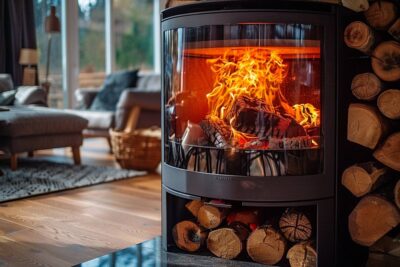 comment garder la vitre de votre poêle à bois propre et claire tout au long de l'année