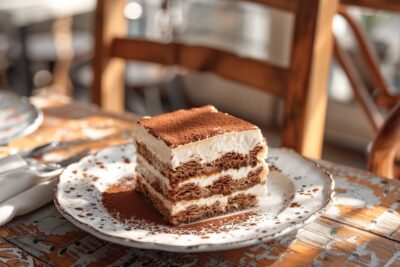 Un pur délice revisité : le tiramisu à la crème de marrons évalué à 4,7/5 par les gourmets