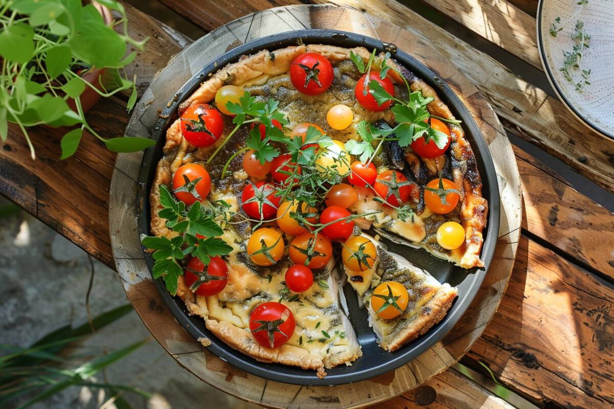 Une entrée d'été simple et savoureuse : clafoutis de sardines pour ravir les papilles