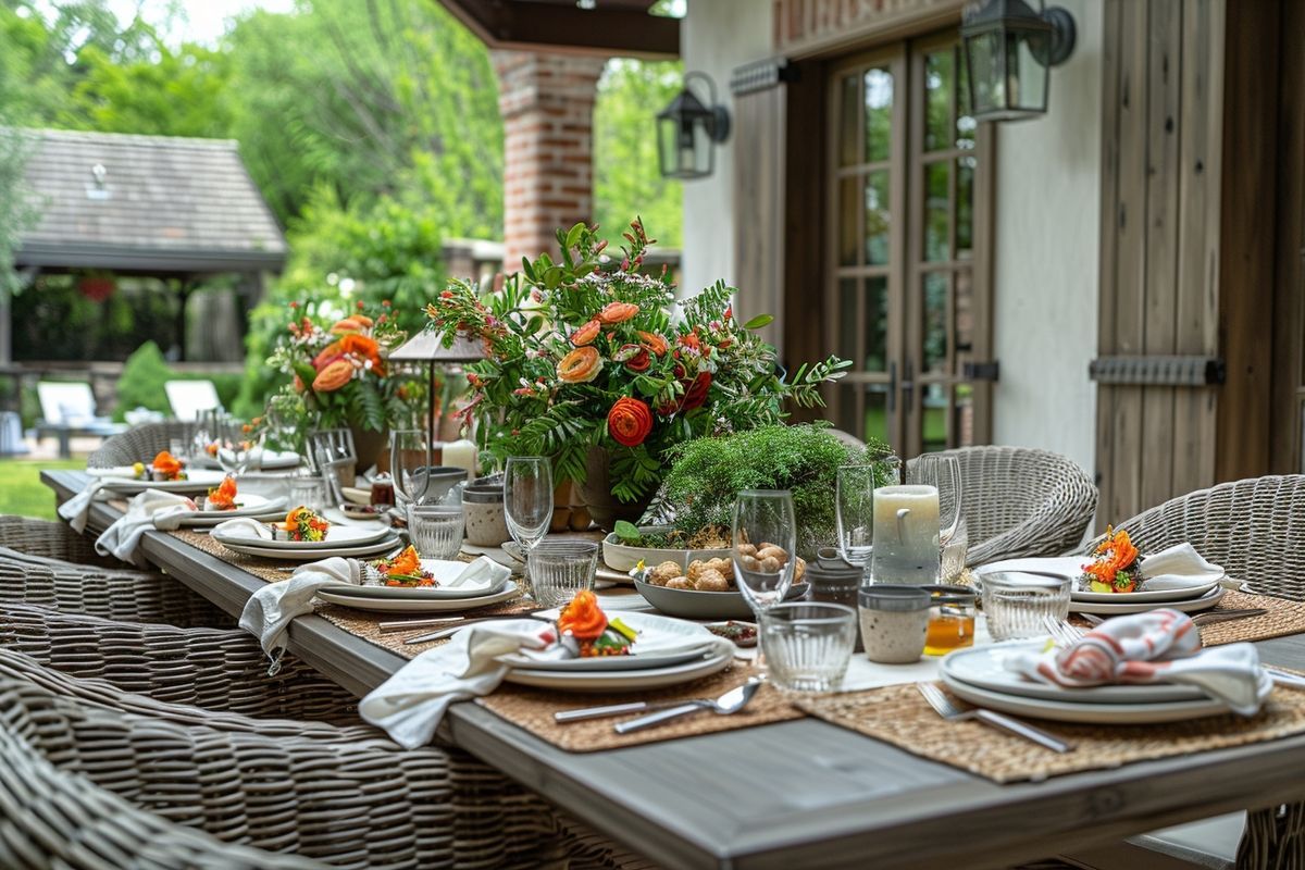 Les indispensables pour un salon de jardin confortable et stylé