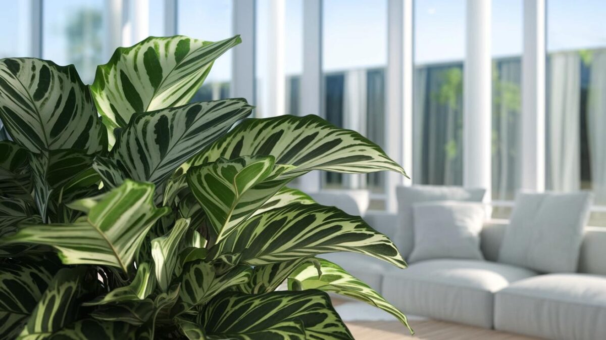 Améliorez votre qualité de vie avec la Calathea, la plante qui purifie et décore