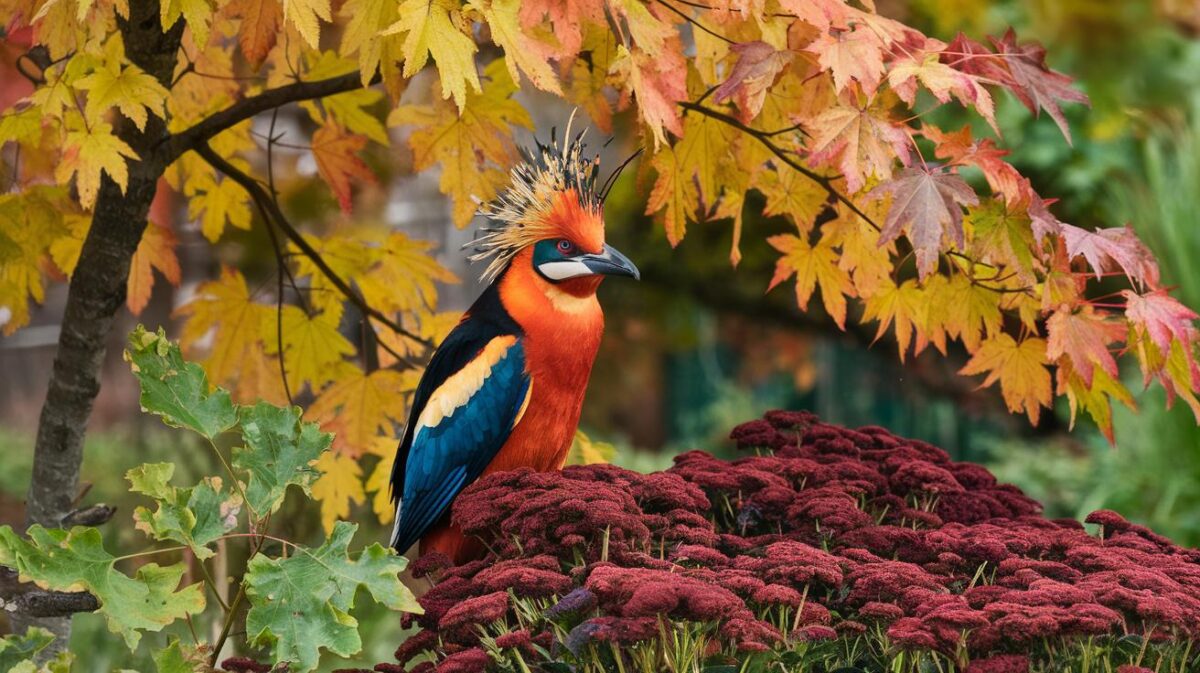 Apprenez à inviter un oiseau extraordinaire qui transformera votre jardin en refuge automnal