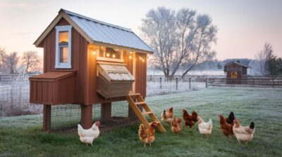 Assurez la chaleur et la productivité de vos poules en hiver grâce à ces astuces