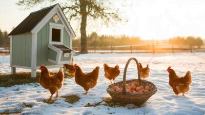 boostez naturellement la production d'œufs de vos poules cet hiver